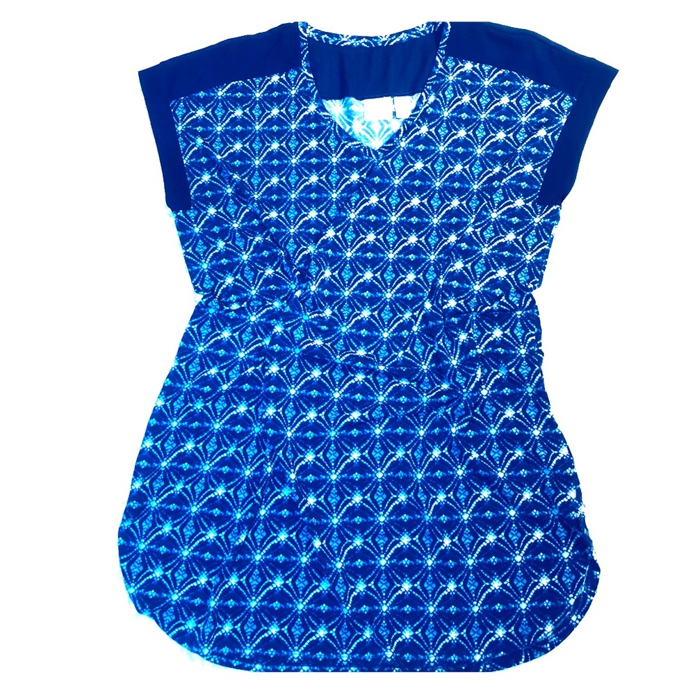 Navy Blue and White tunic